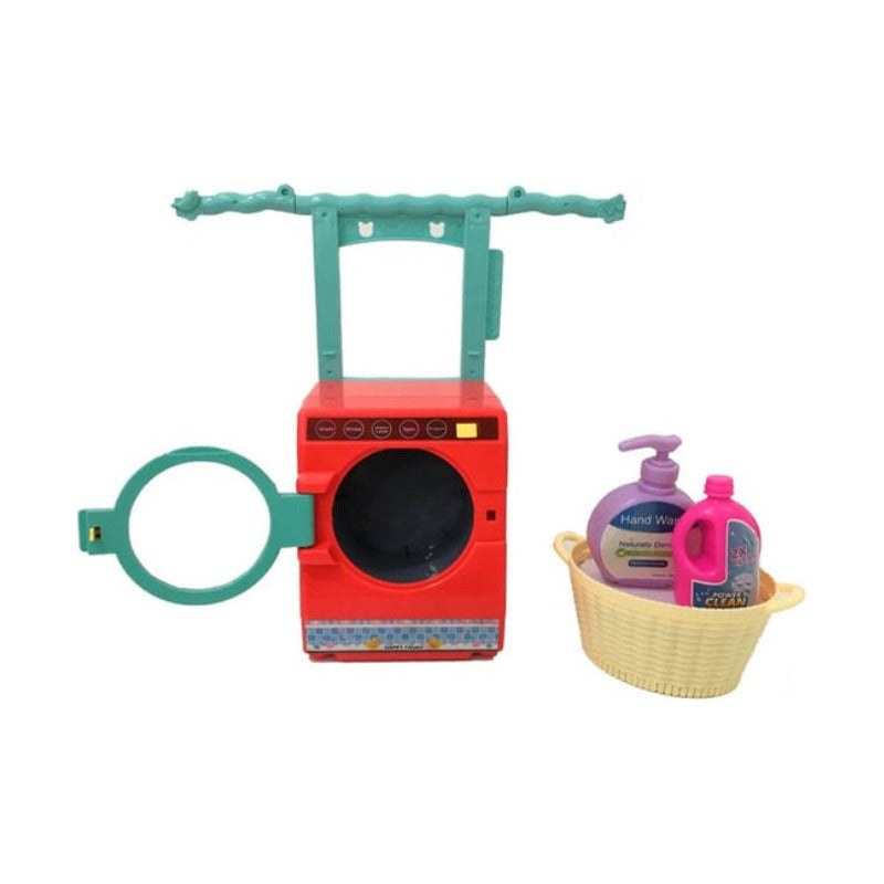 Set De Lavaropa De Juguete Lavadora Jugute De Niñas