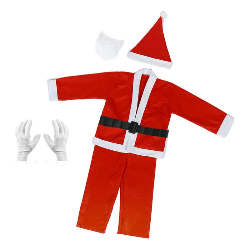 Disfraz Viejito Pascuero O Santa Claus Niño