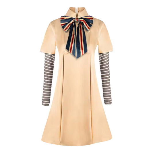 Disfraz De Megan Doll La Pelicula Niña / Mujer Cosplay Beige M