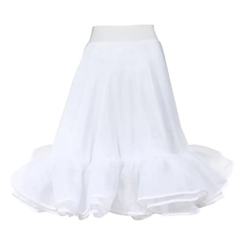 Falso 3 Capas Para Vestido Mujer