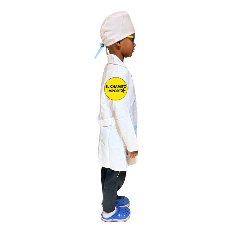 Disfraz De Doctor Con Gorro Para Niños