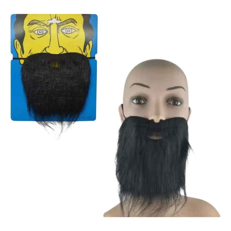 Barba Bigote Falso Accesorio Para Dsiafraz Cosplay