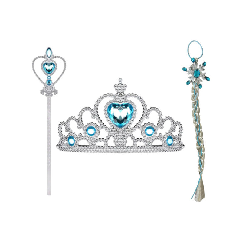 Disfraz Vestido Princesa Elsa Frozen + Accesorios
