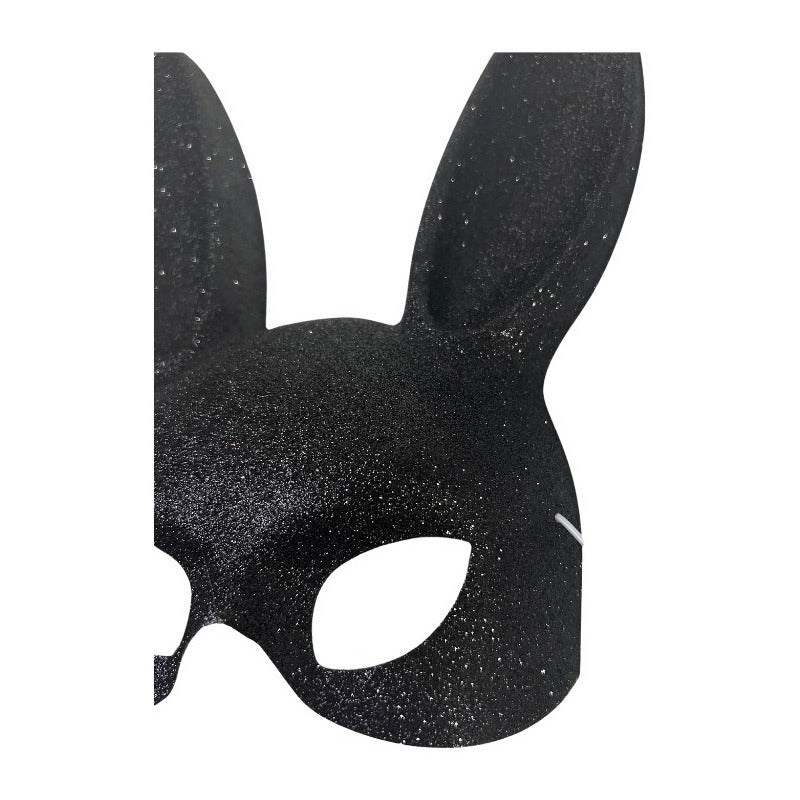 Máscara Orejas De Conejo Playboy Glitter