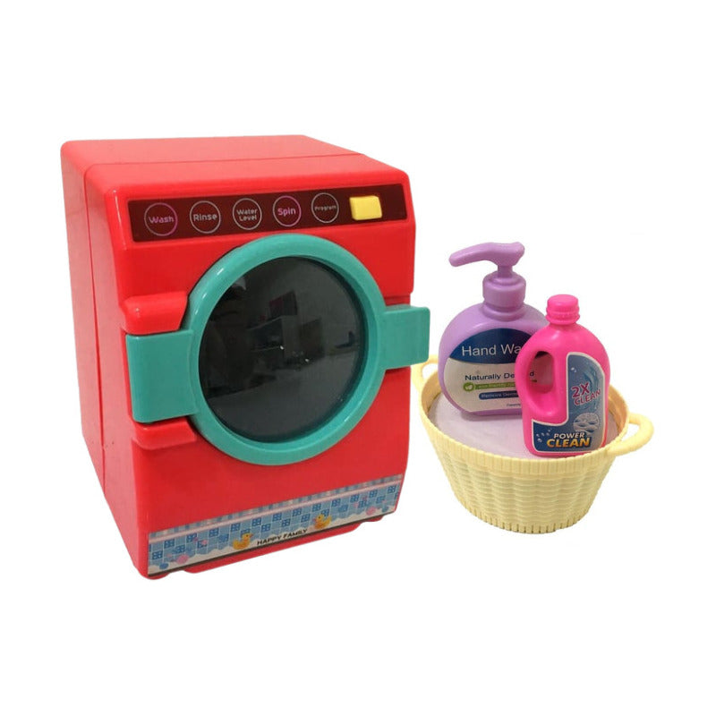 Set De Lavaropa De Juguete Lavadora Jugute De Niñas