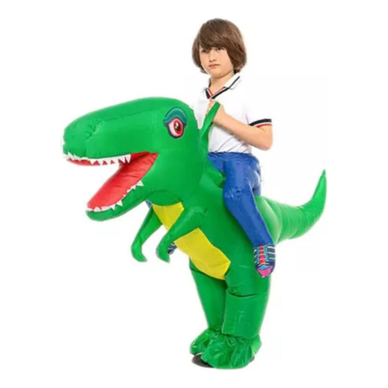 Disfraz Dinosaurio Inflable Disfraces Dino Ride Niño