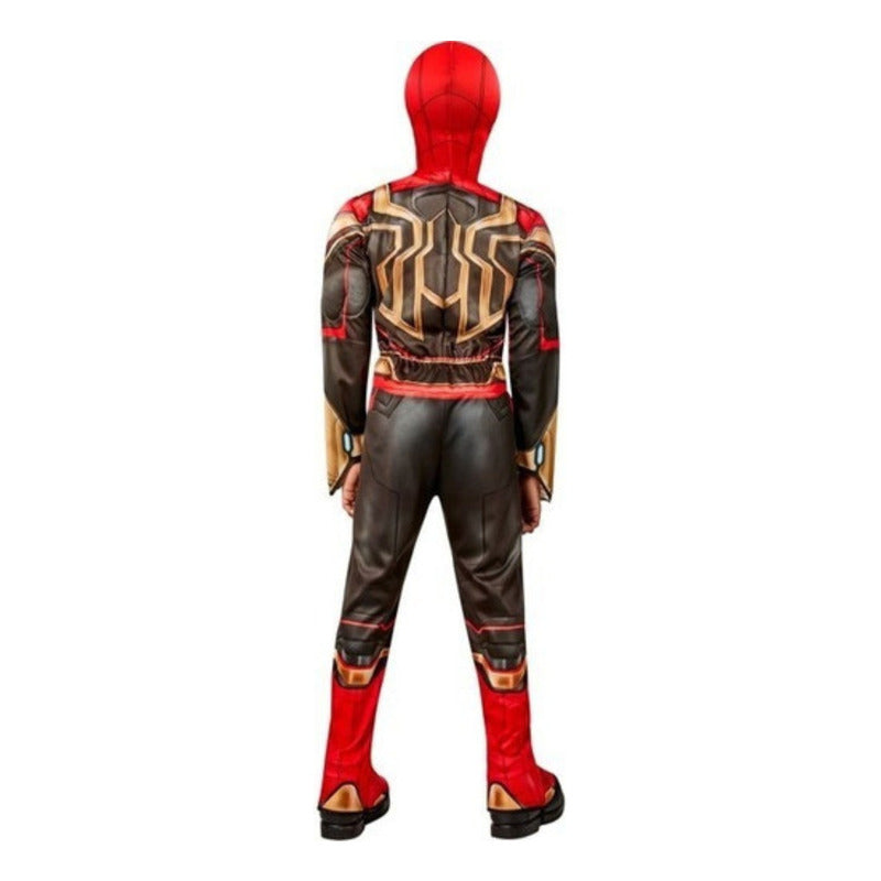 Spiderman Disfraz Niño Iron Spider Con Musculos Y Luz