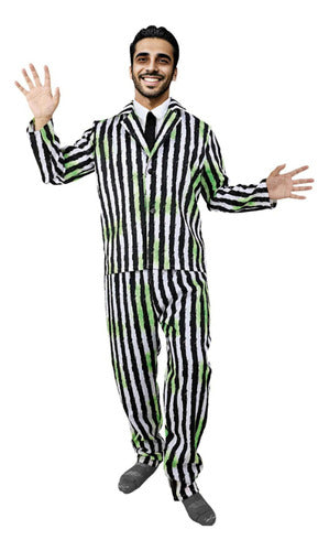 Disfraz Halloween Beetlejuice Adulto