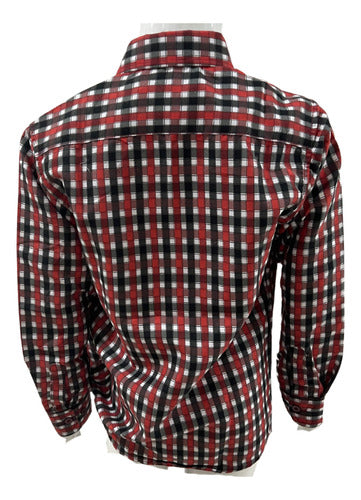 Camisa Cuadrille Trajes Tipicos Fiestas Patrias Niño-juvenil
