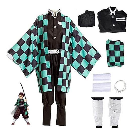 Disfraz Tanjiro Cosplay Halloween Niños