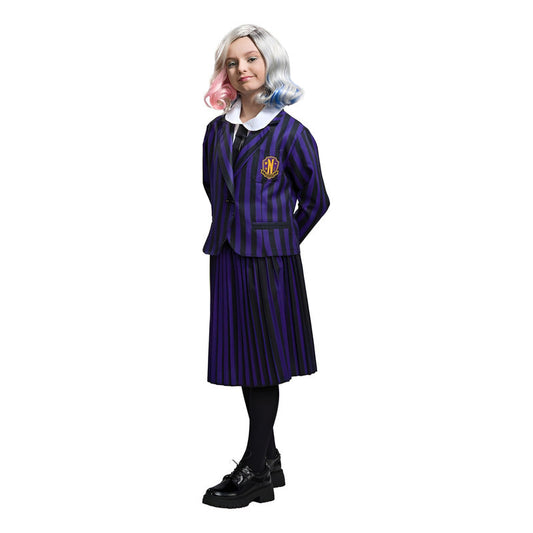 Disfraz Enid - Merlina Uniforme Purpura