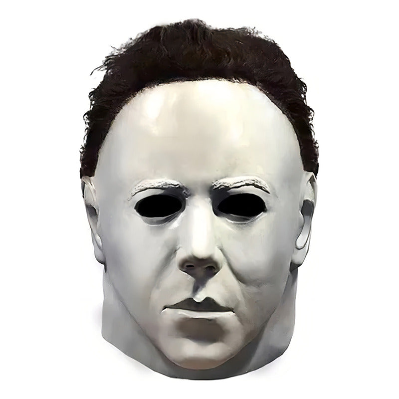 Máscara De Halloween Latex Michael Myers Color Blanca