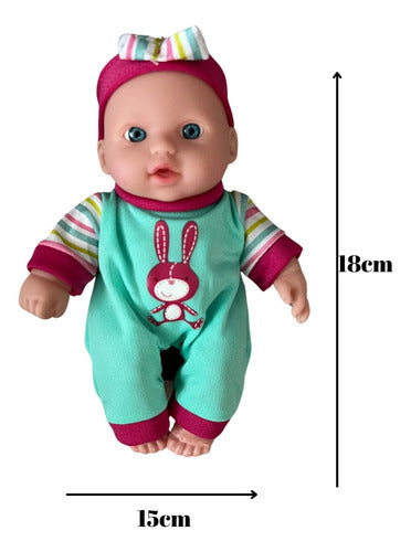 Muñeca Juguete Con Corre Pasillo Luz y sonido