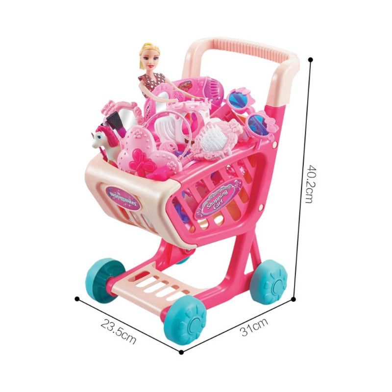 Carrito Supermercado Compras Juguete Niñas