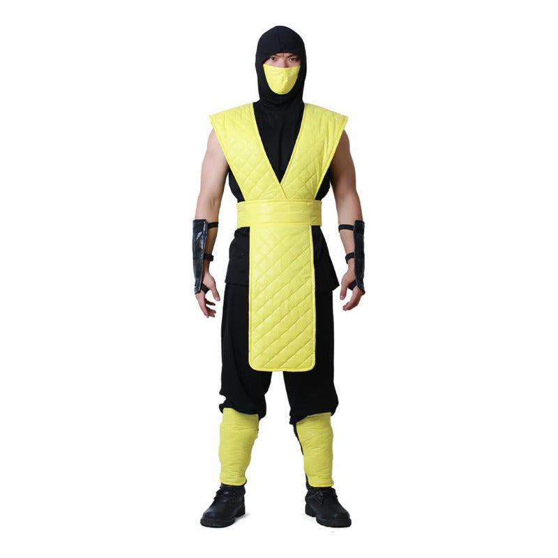 Disfraz De Scorpion Mortal Kombat Adulto