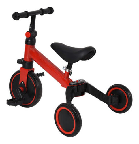Bicicleta De Equilibrio Y Triciclo 3 En 1 Plegable