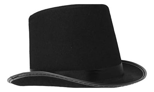 Sombrero De Copa Accesorio Para Disfraz Willy Wonka Adulto