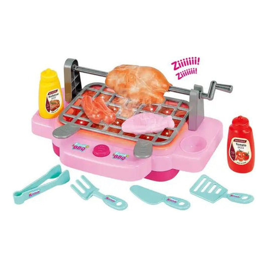 Cocina Juguete Barbacoa Asado Niño Niña Parrilla Sonido Luz