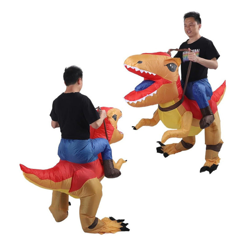 Disfraz Dinosaurio Inflable Disfraces Dino Ride Adulto