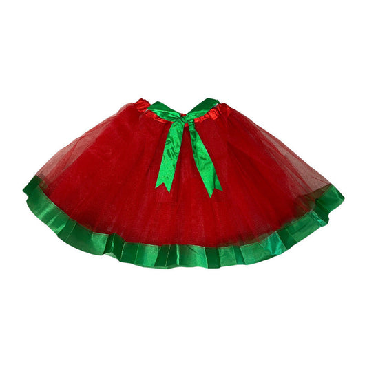 Falda Tutú Navideña Para Niña