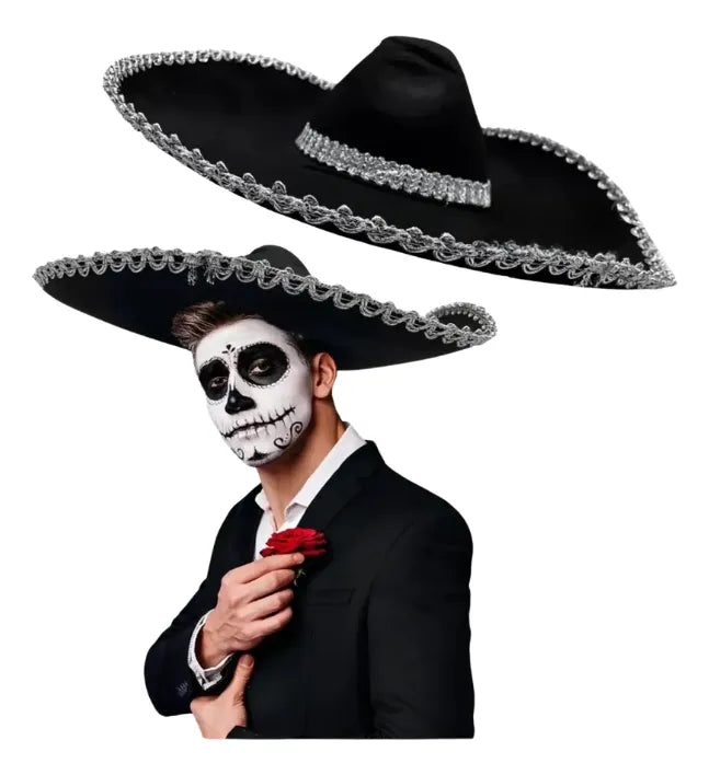 Sombrero Disfraz Mariachi Mexicano Charro Adulto