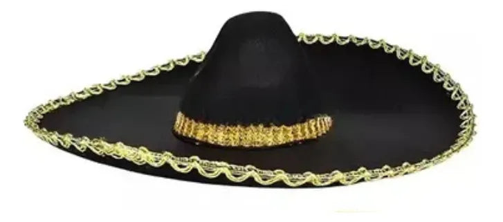 Sombrero Disfraz Mariachi Mexicano Charro Adulto