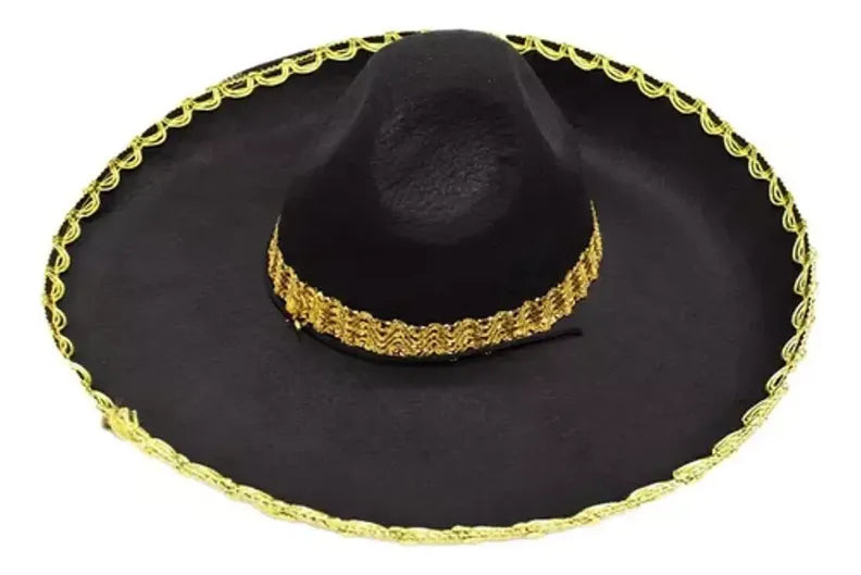 Sombrero Disfraz Mariachi Mexicano Charro Adulto