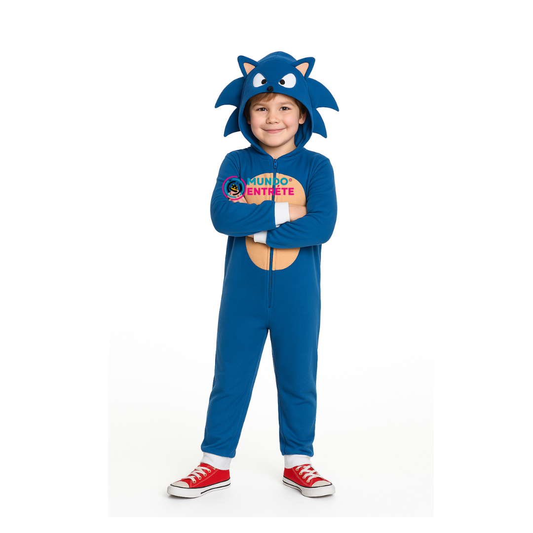 Disfraz Traje Sonic Movie Niños