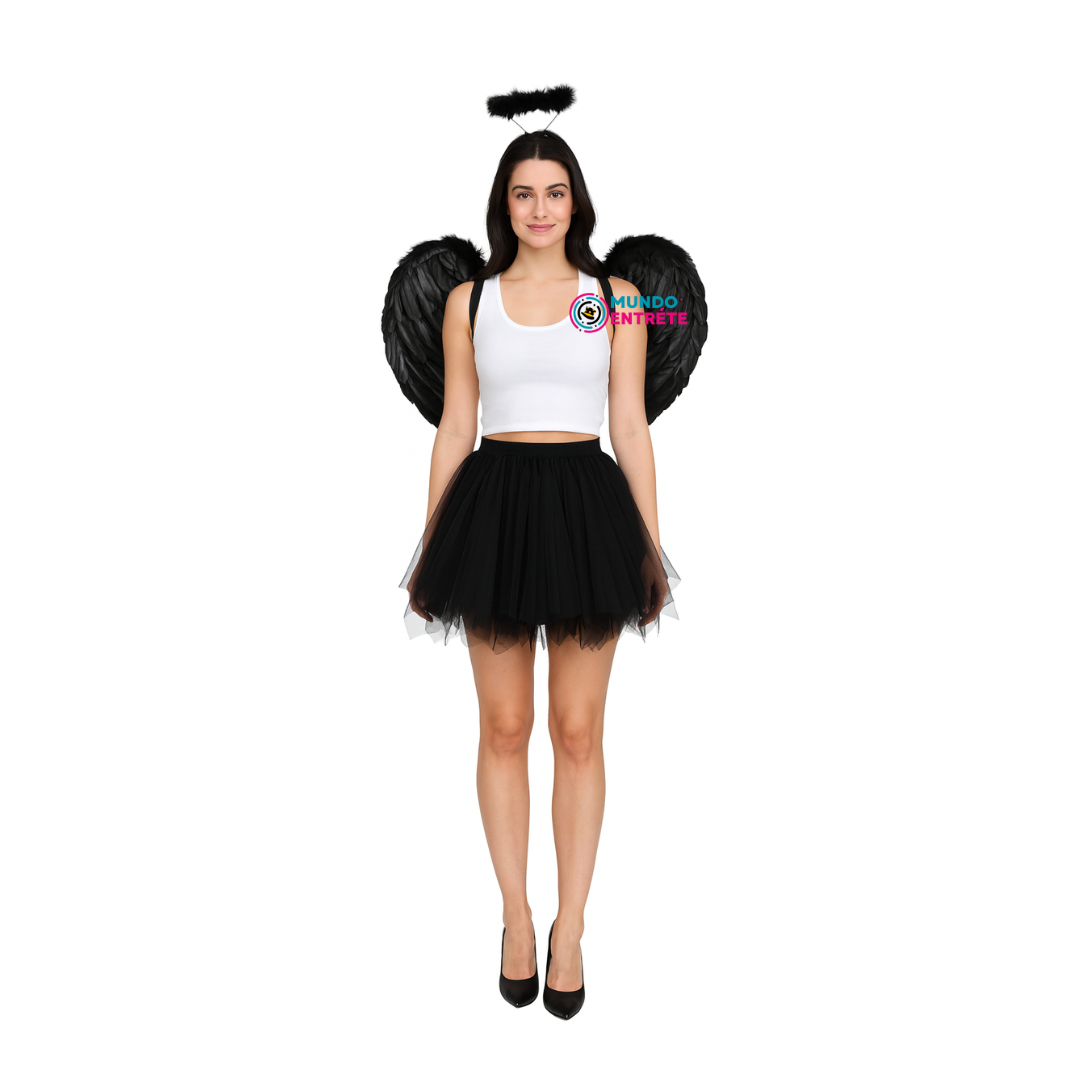 Disfraz Angel Cosplay Halloween Niña Mujer