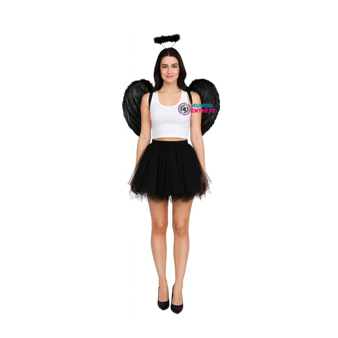 Disfraz Angel Cosplay Halloween Niña Mujer