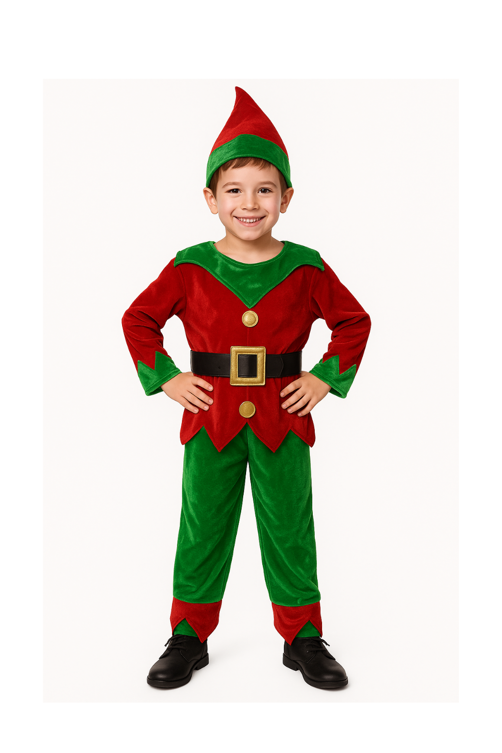 Disfraz Navideño De Elfo - Duende