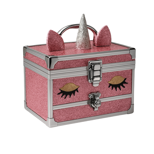 Maleta Maquillaje Set Cosméticos  Niñas- Unicornio