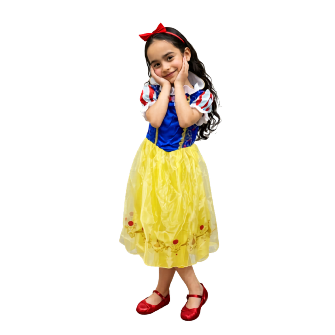 Disfraz Vestido Princesa Blancanieves