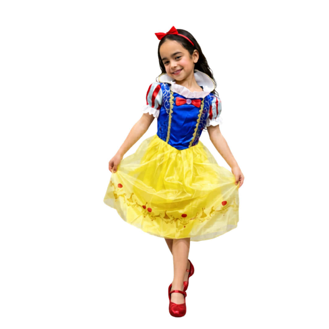 Disfraz Vestido Princesa Blancanieves