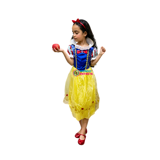 Disfraz Vestido Princesa Blancanieves