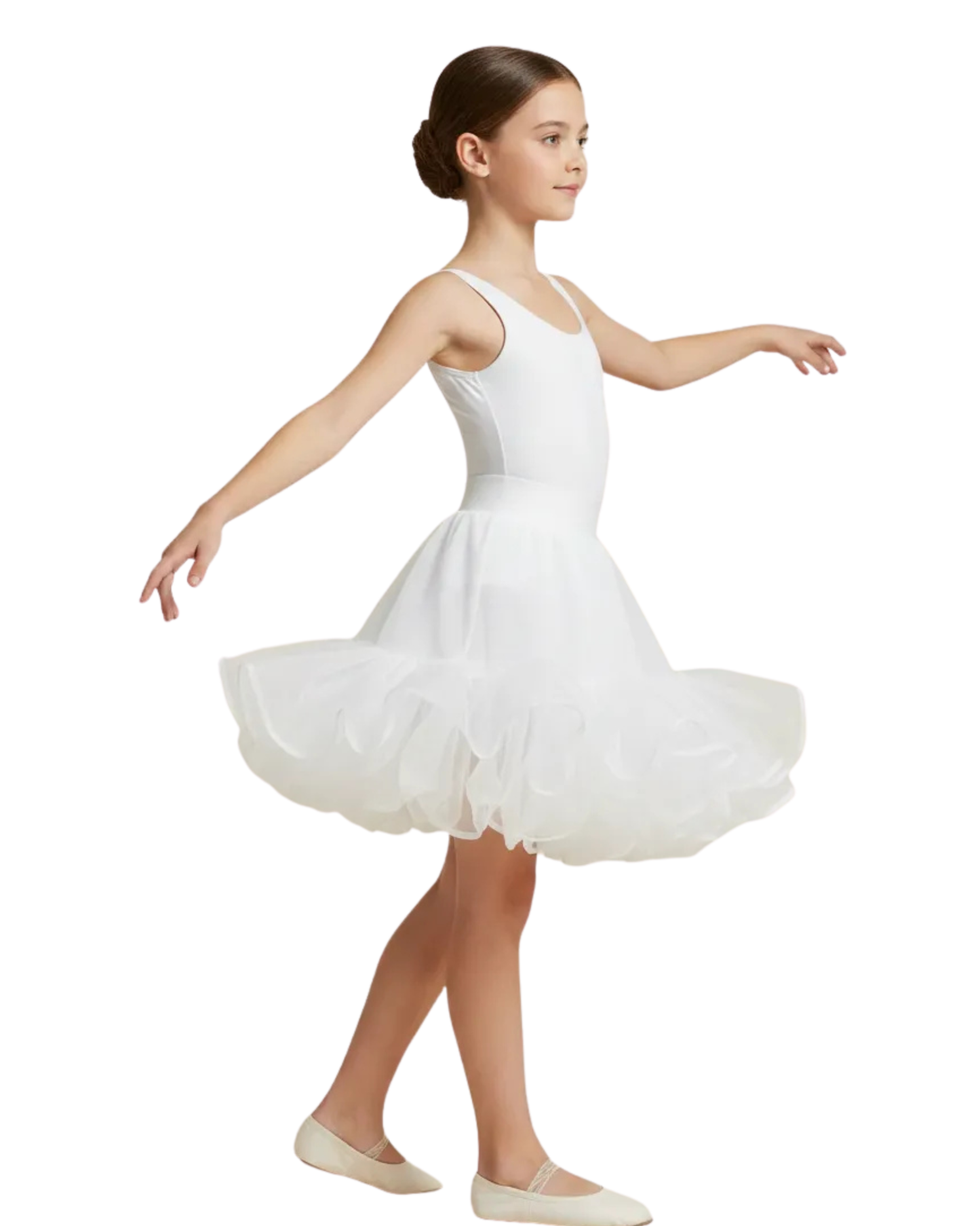 Falso 2 Capas Para Vestidos Niña