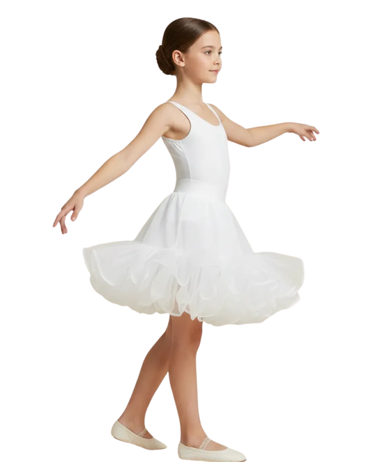 Falso 2 Capas Para Vestidos Niña