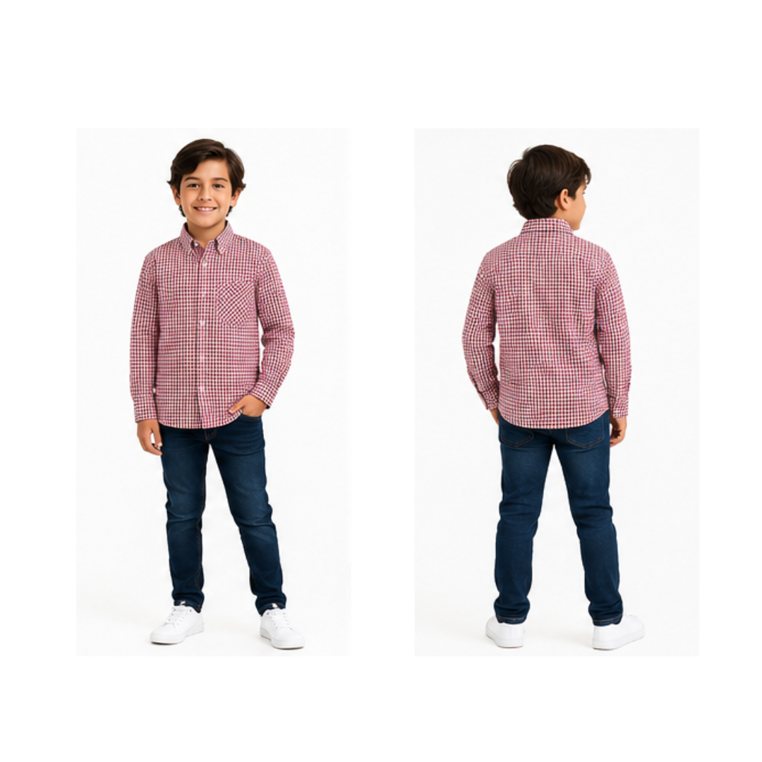 Camisa Cuadrille Trajes Tipicos Fiestas Patrias