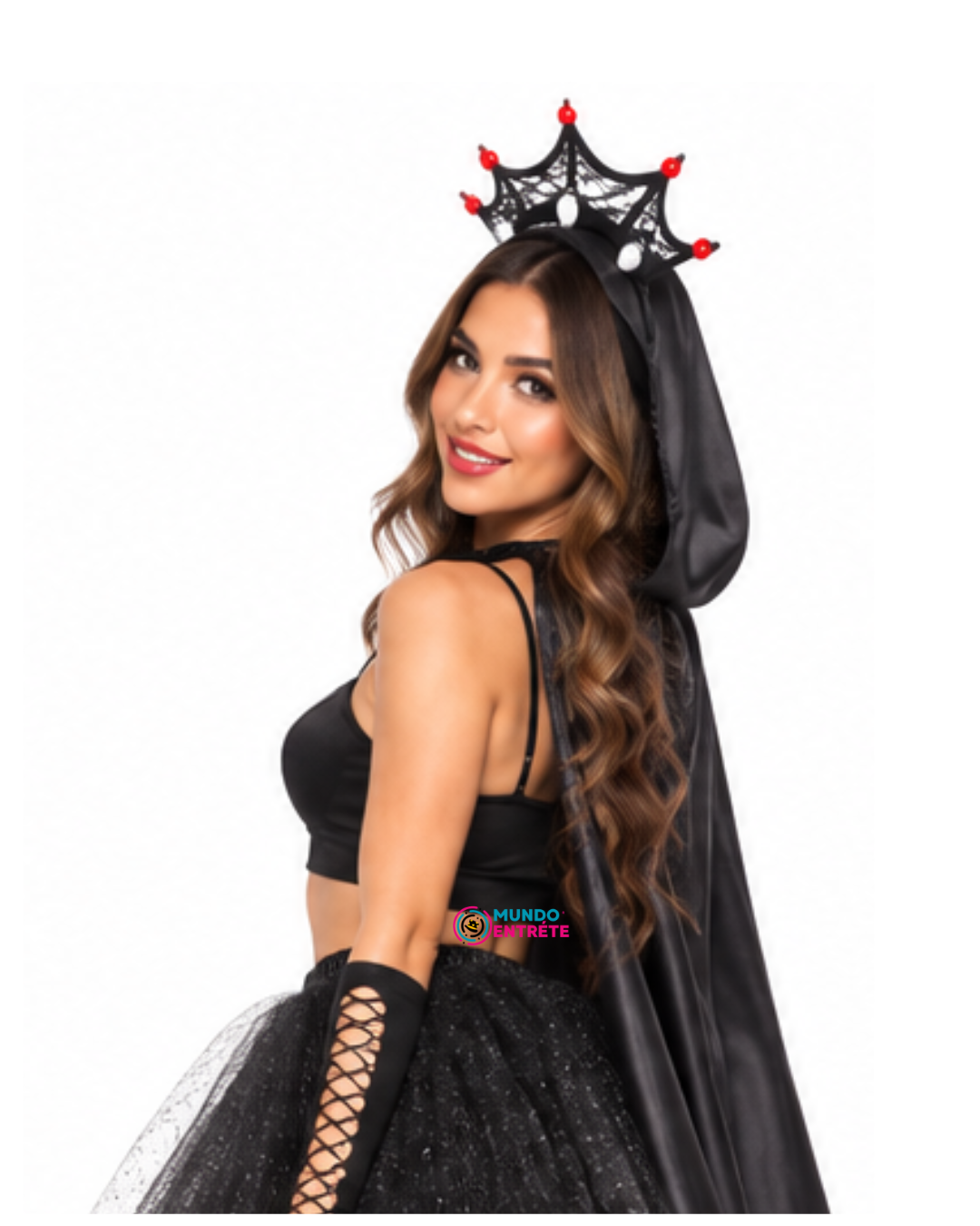 Set Disfraz De Reina Gótica Mujer