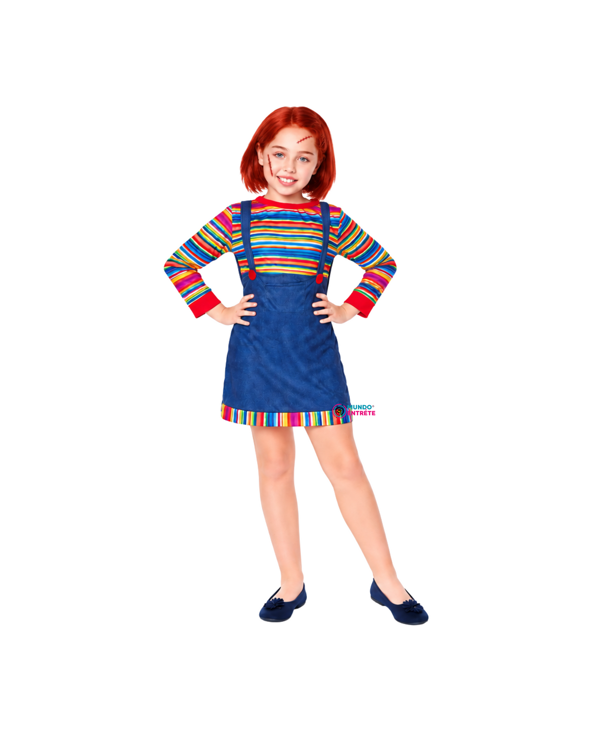 Disfraz De Chucky Niña