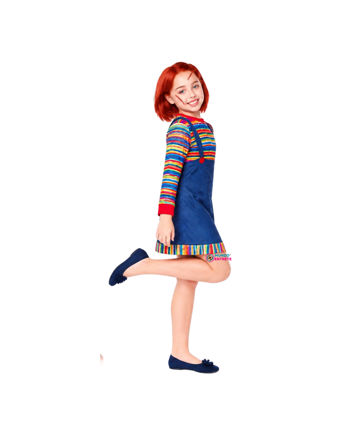 Disfraz De Chucky Niña