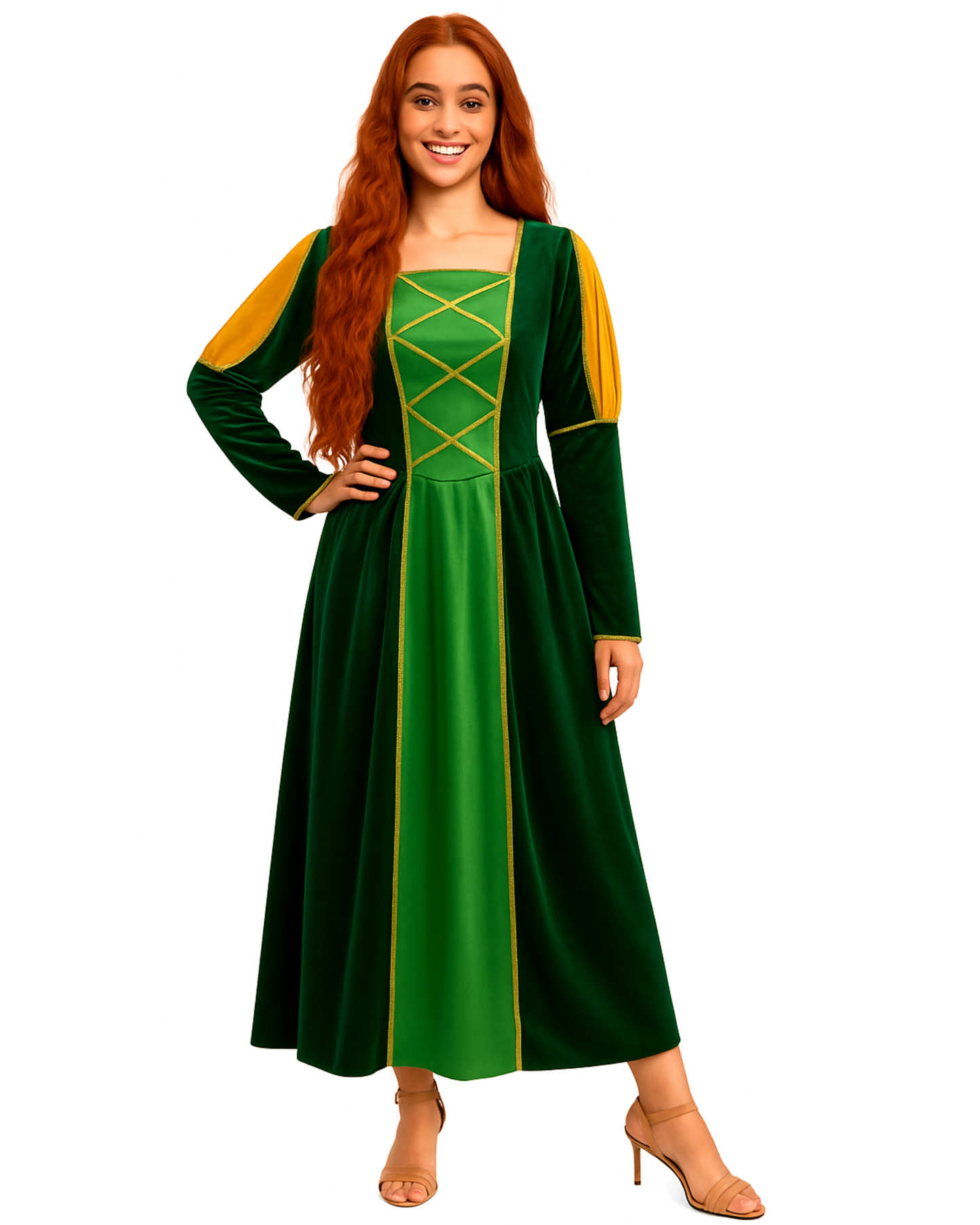 Disfraz De Princesa Fiona Mujer