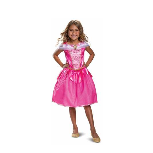 Disfraz De Princesa Aurora Bella Durmiente Original Disney Niñas