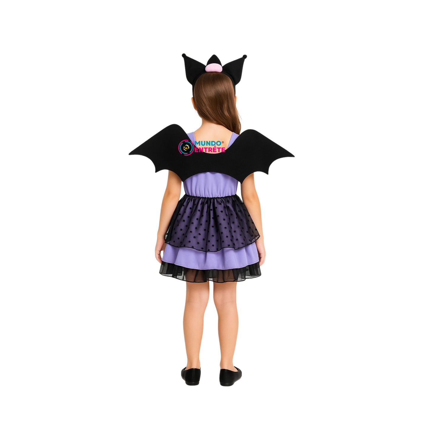 Disfraz De Kuromi Niña Cosplay