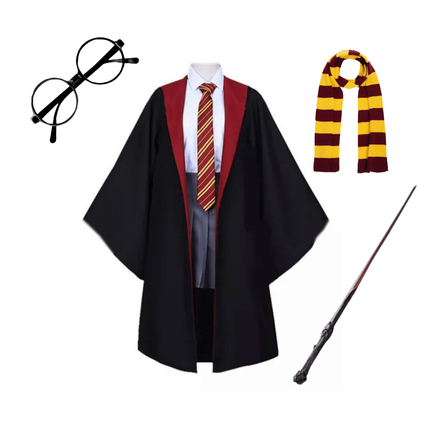 Disfraz Harry Potter/ Hermione Gryffindor Slytherin Ravenclaw Mujer
