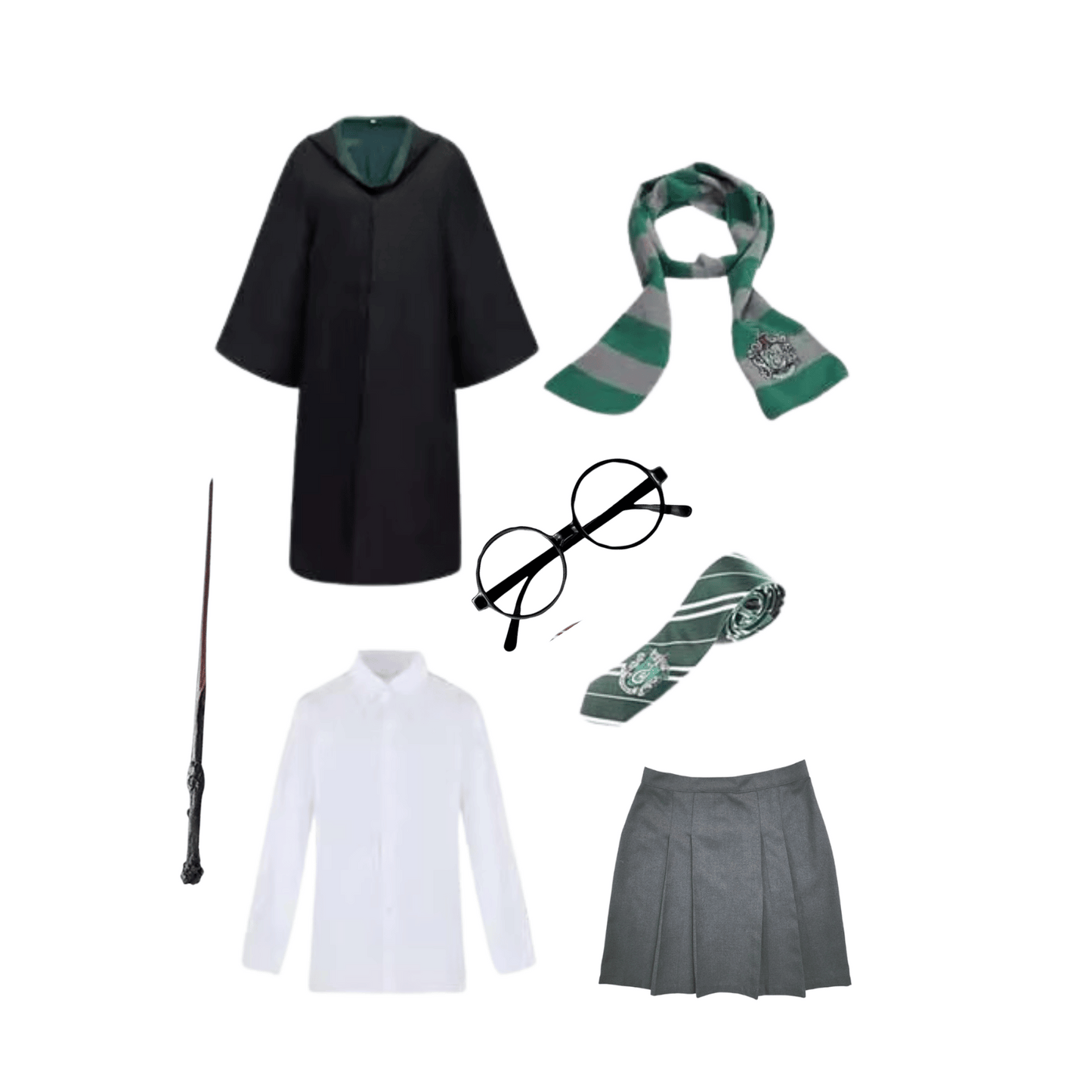 Disfraz Harry Potter/ Hermione Gryffindor Slytherin Ravenclaw Mujer