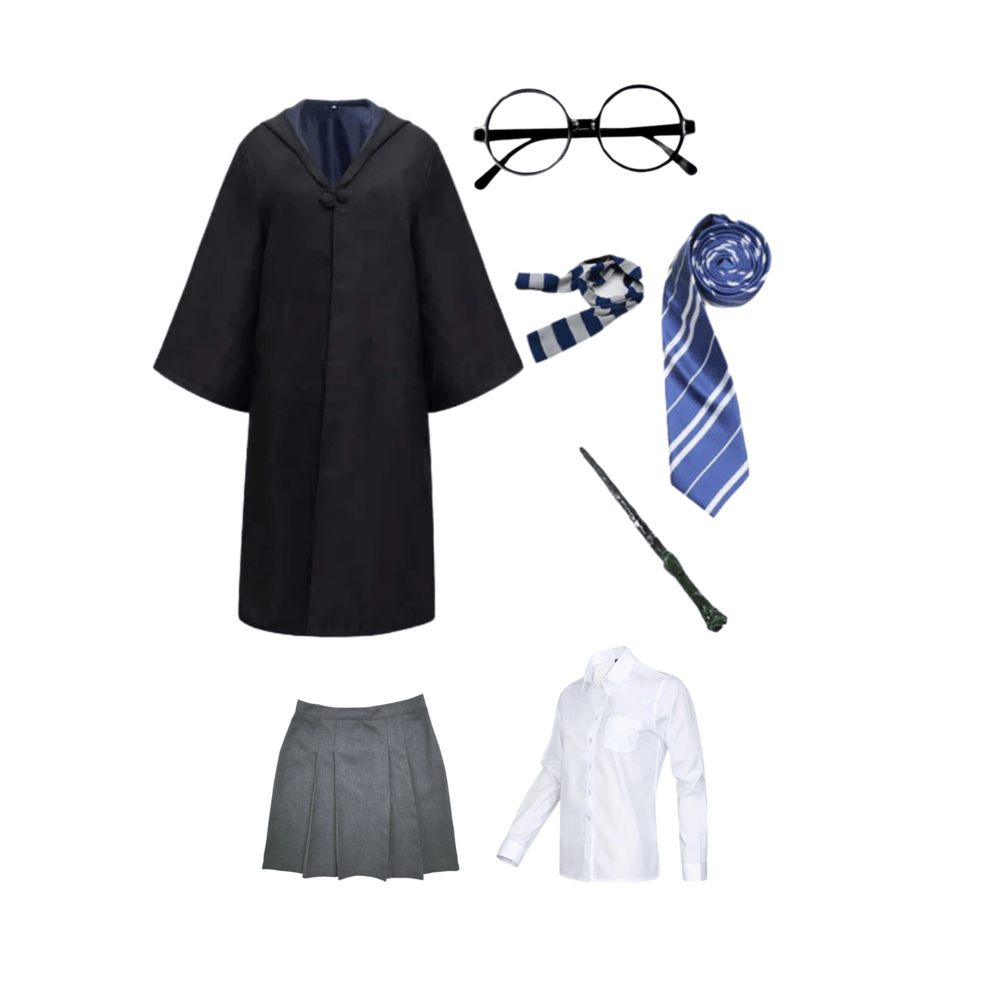 Disfraz Harry Potter/ Hermione Gryffindor Slytherin Ravenclaw Mujer