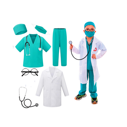 Traje De Doctor Para Niños
