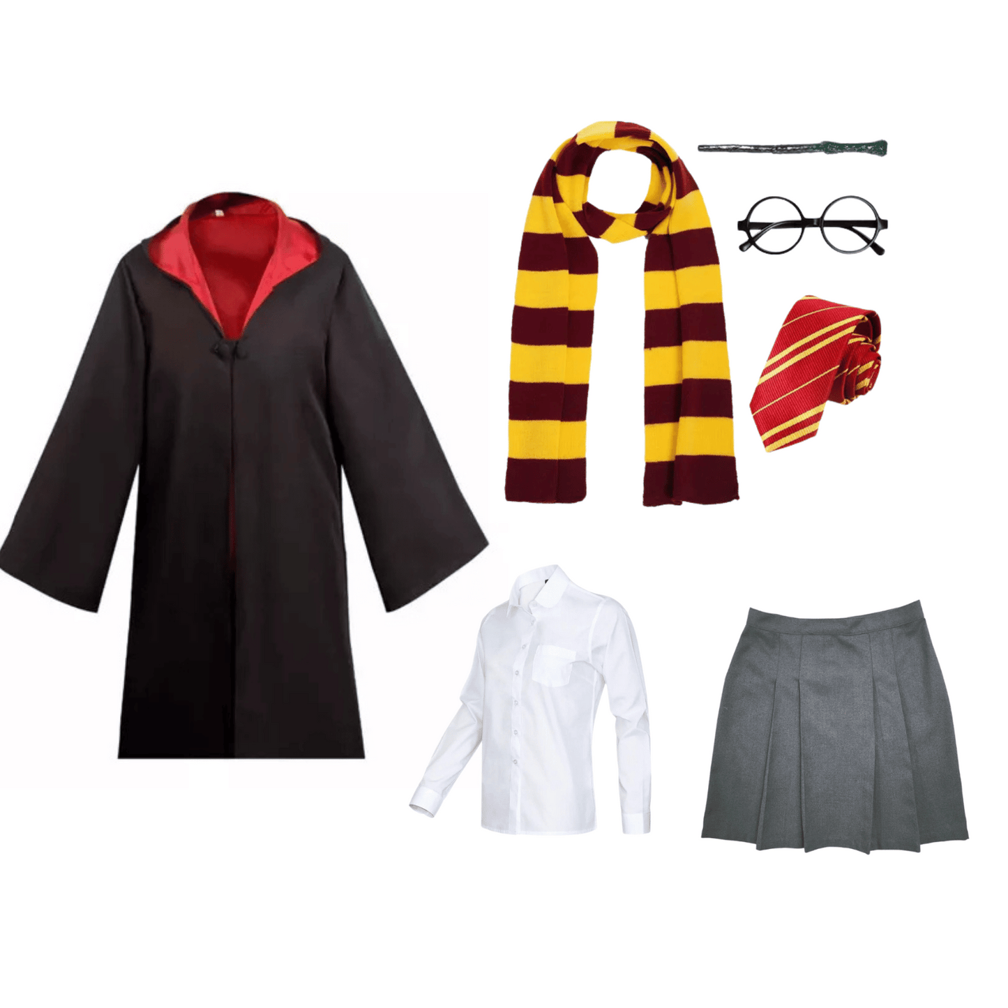 Disfraz Harry Potter/ Hermione Gryffindor Slytherin Ravenclaw Mujer