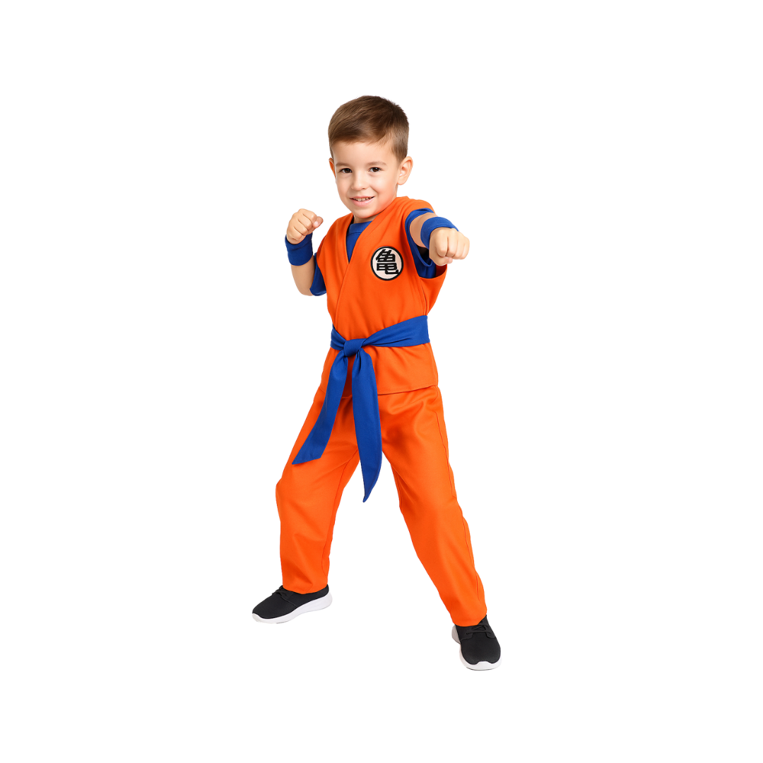 Disfraz Goku Dragon Ball Z. Niño